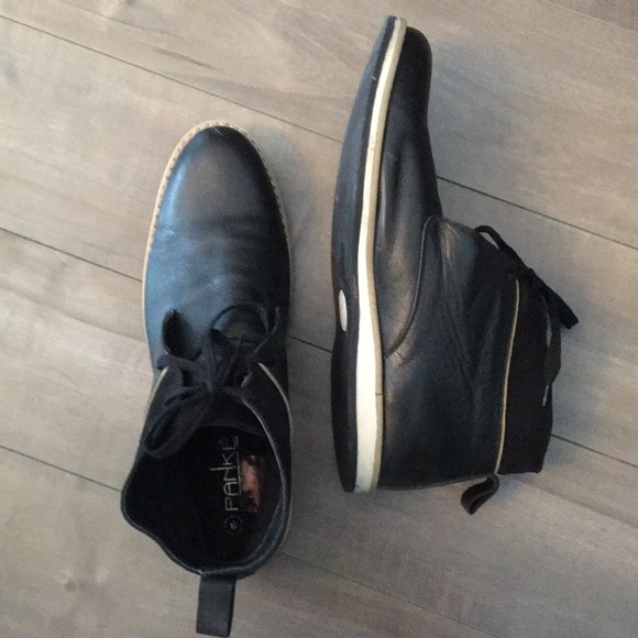 Mens Leather Ankle Boots - Picture 3 of 5